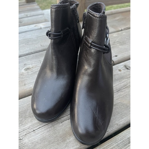 Clarks Women's Size US5,5 Emily2 Kaylie Black Leather - Picture 14 of 14